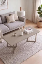 Blom Orta Sehpa Kayın Ahşap Ayaklı 120x60cm Kumsal BL3-CO
