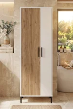 Daisy Çok Amaçlı Dolap Vileda Banyo Dolabı Keçe-beyaz DY1-WK