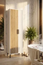 Daisy Çok Amaçlı Dolap Vileda Banyo Dolabı Keçe-beyaz DY1-WK