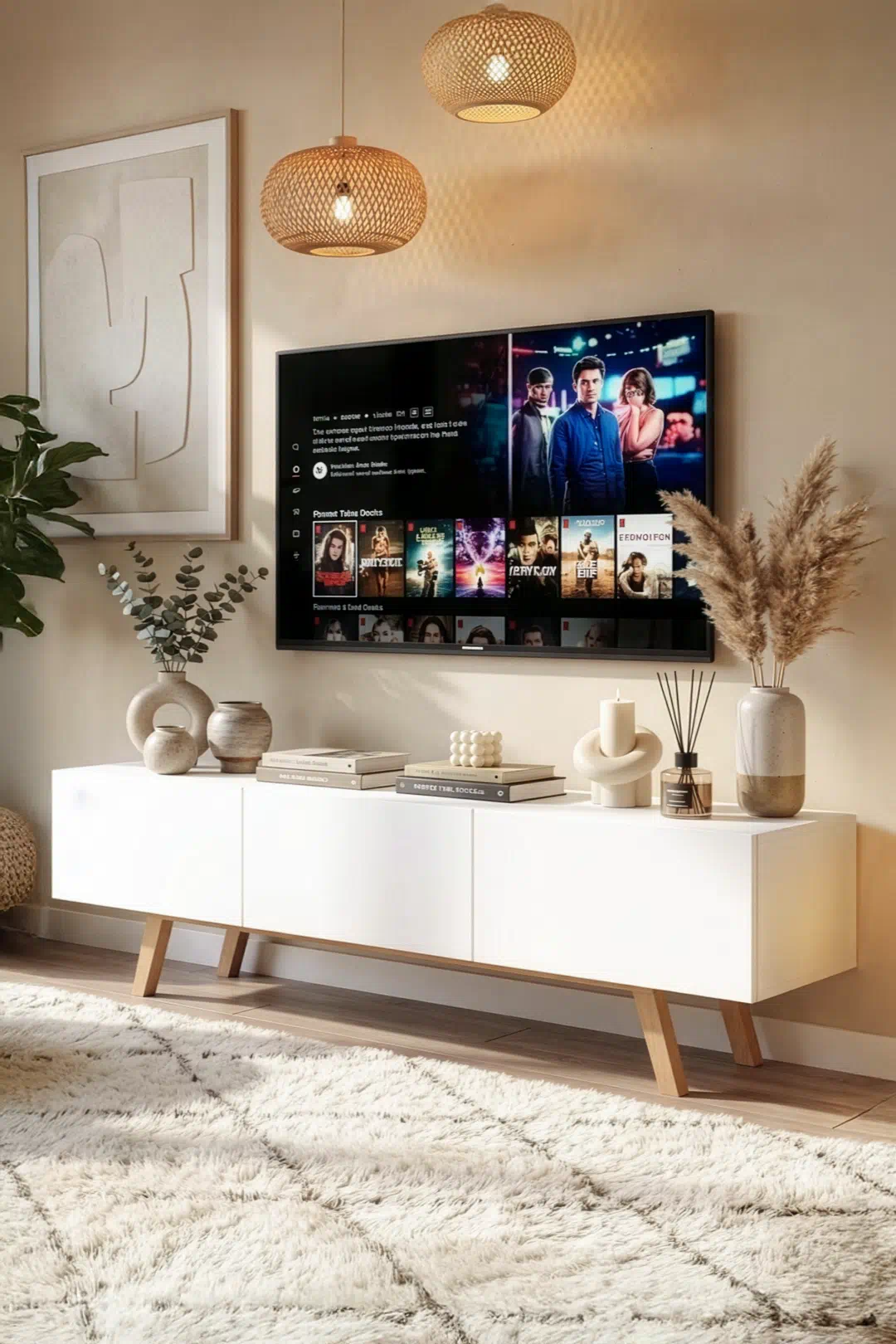Pulse Tv Ünitesi 3 Kapaklı 180cm Ahşap Ayaklı Beyaz Pu1-w Pulse Tv Ünitesi 3 Kapaklı 180cm Ahşap Ayaklı Beyaz Pu1-w
