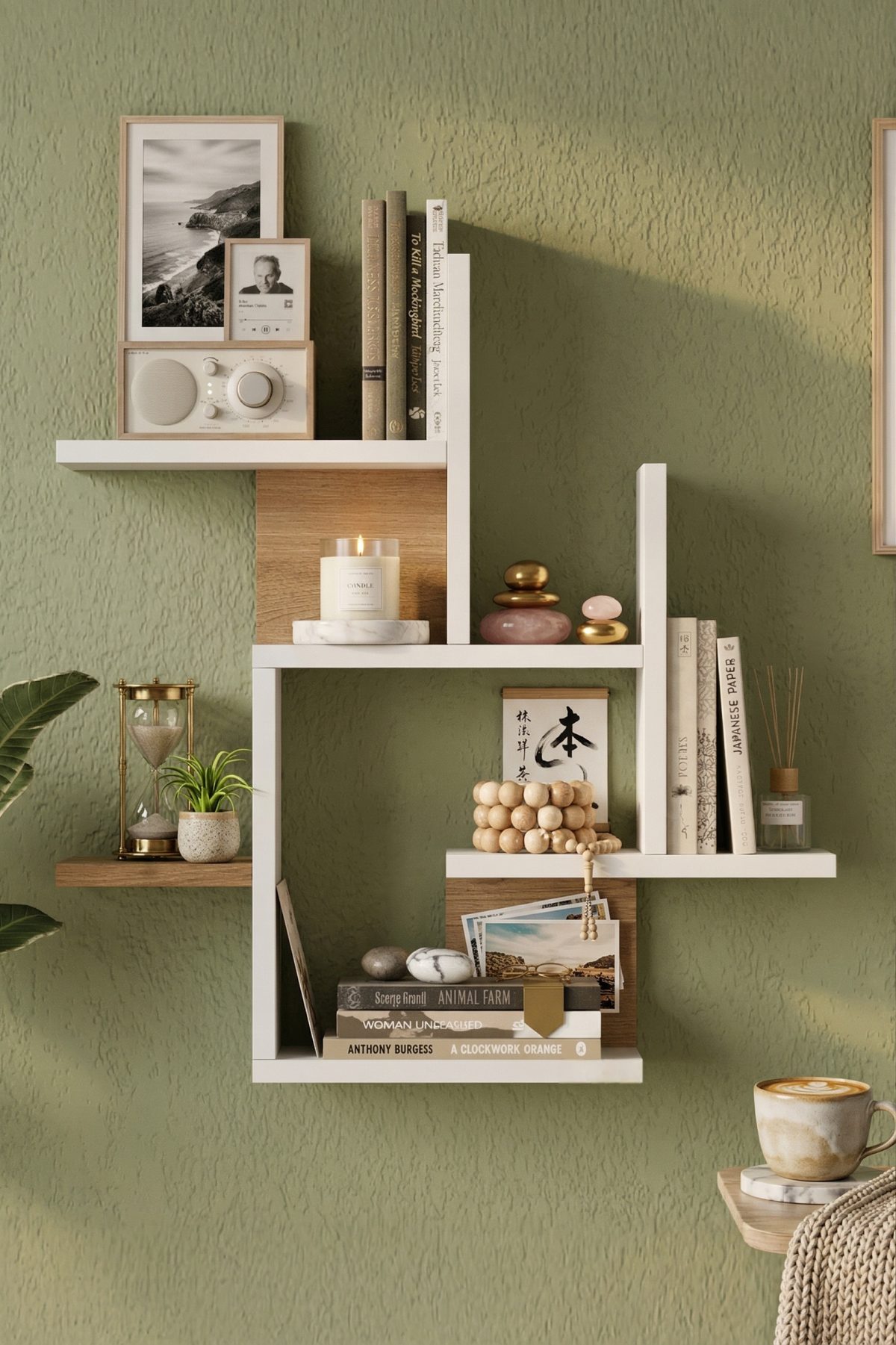 Shelf 21 Duvar Rafı Sepet-Beyaz WL21-SW Shelf 21 Duvar Rafı Sepet-Beyaz WL21-SW