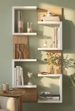 Shelf 22 Duvar Rafı Sepet-Beyaz WL22-SW