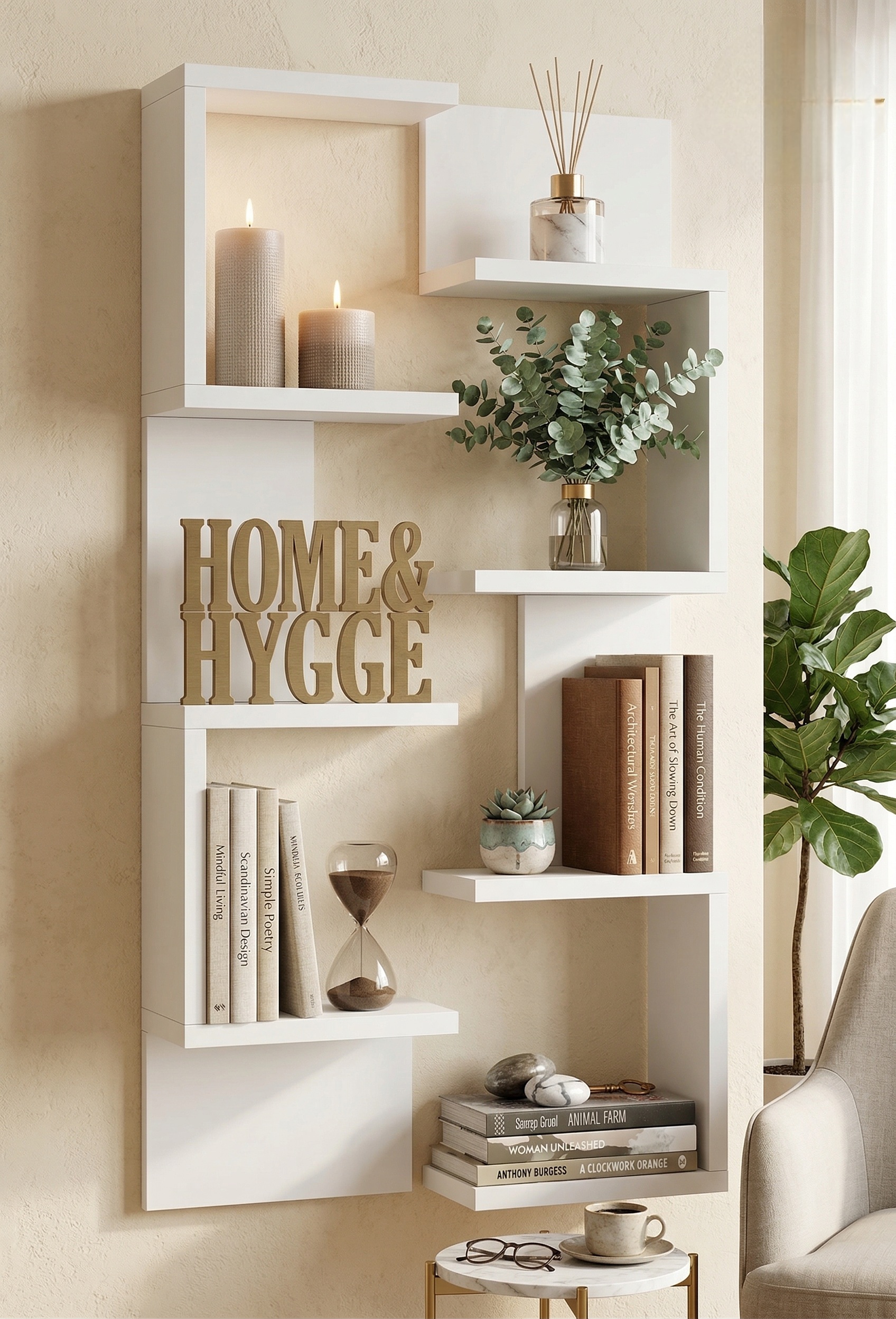 Shelf 22 Duvar Rafı Beyaz WL22-W Shelf 22 Duvar Rafı Beyaz WL22-W