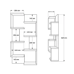 Shelf 22 Duvar Rafı Beyaz WL22-W