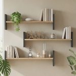Shelf 23 Duvar Rafı Sepet-Antrasit WL23-SA
