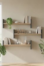 Shelf 23 Duvar Rafı Sepet-Antrasit WL23-SA