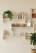 Shelf 23 Duvar Rafı Beyaz WL23-W