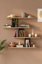 Shelf 24 Duvar Rafı Sepet-Antrasit WL24-SA