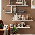 Shelf 24 Duvar Rafı Sepet-Beyaz WL24-SW