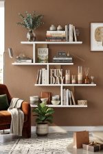 Shelf 24 Duvar Rafı Sepet-Beyaz WL24-SW