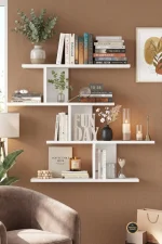 Shelf 24 Duvar Rafı Beyaz WL24-W