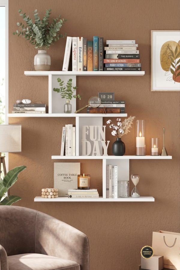 Shelf 24 Duvar Rafı Beyaz WL24-W