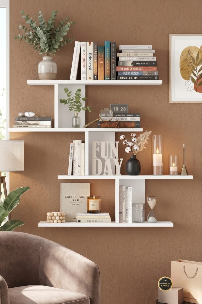 Shelf 24 Duvar Rafı Beyaz WL24-W