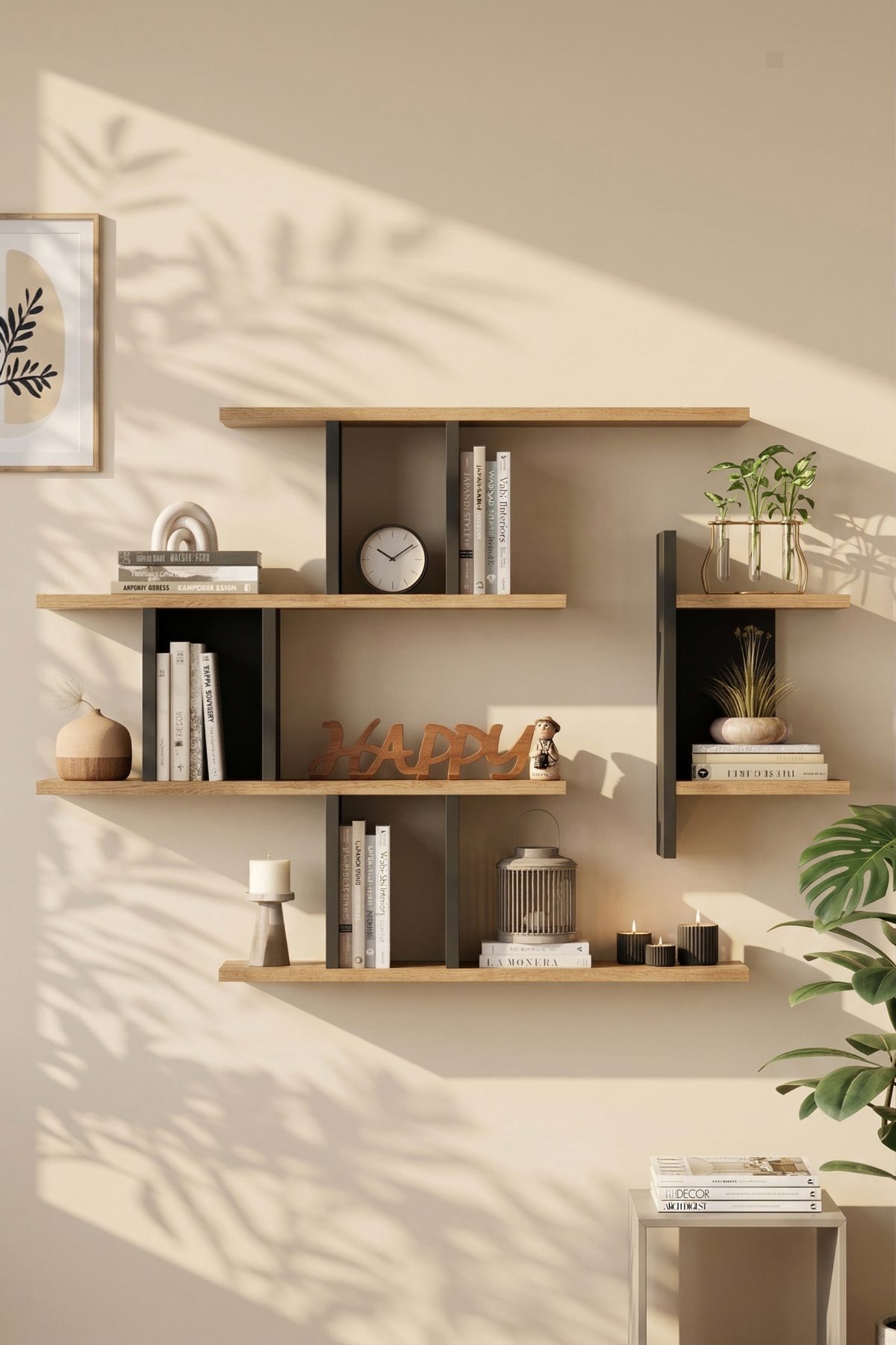 Shelf 25 Duvar Rafı Sepet-Antrasit WL25-SA Shelf 25 Duvar Rafı Sepet-Antrasit WL25-SA