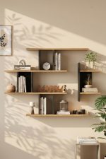 Shelf 25 Duvar Rafı Sepet-Antrasit WL25-SA