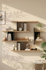 Shelf 25 Duvar Rafı Sepet-Antrasit WL25-SA