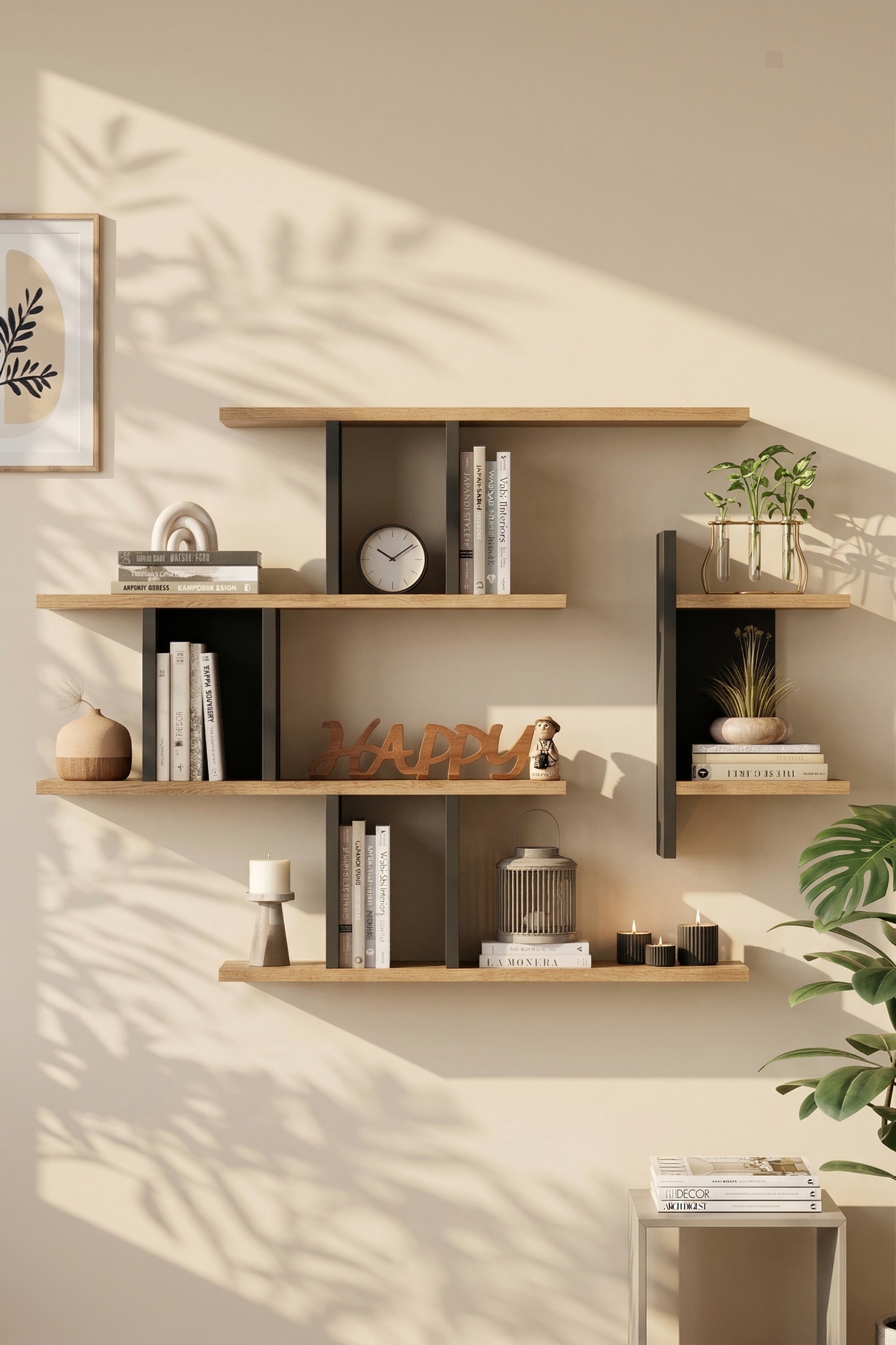 Shelf 25 Duvar Rafı Sepet-Antrasit WL25-SA Shelf 25 Duvar Rafı Sepet-Antrasit WL25-SA