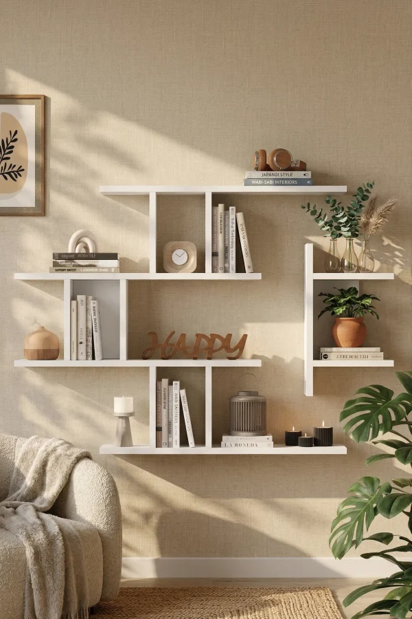 Shelf 25 Duvar Rafı Beyaz WL25-W