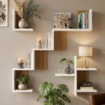 Shelf 27 Duvar Rafı Sepet-Beyaz WL27-SW