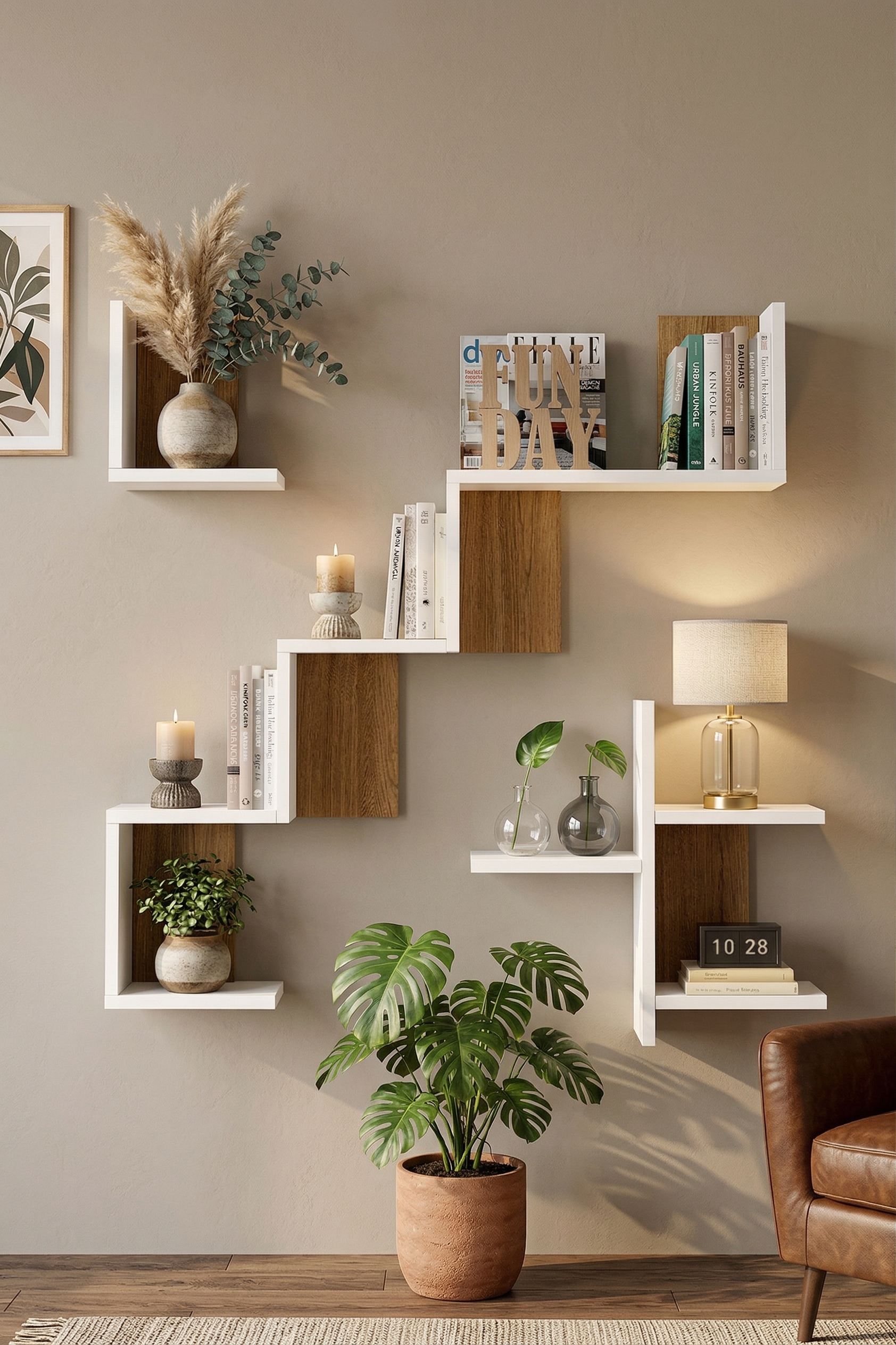 Shelf 27 Duvar Rafı Sepet-Beyaz WL27-SW Shelf 27 Duvar Rafı Sepet-Beyaz WL27-SW