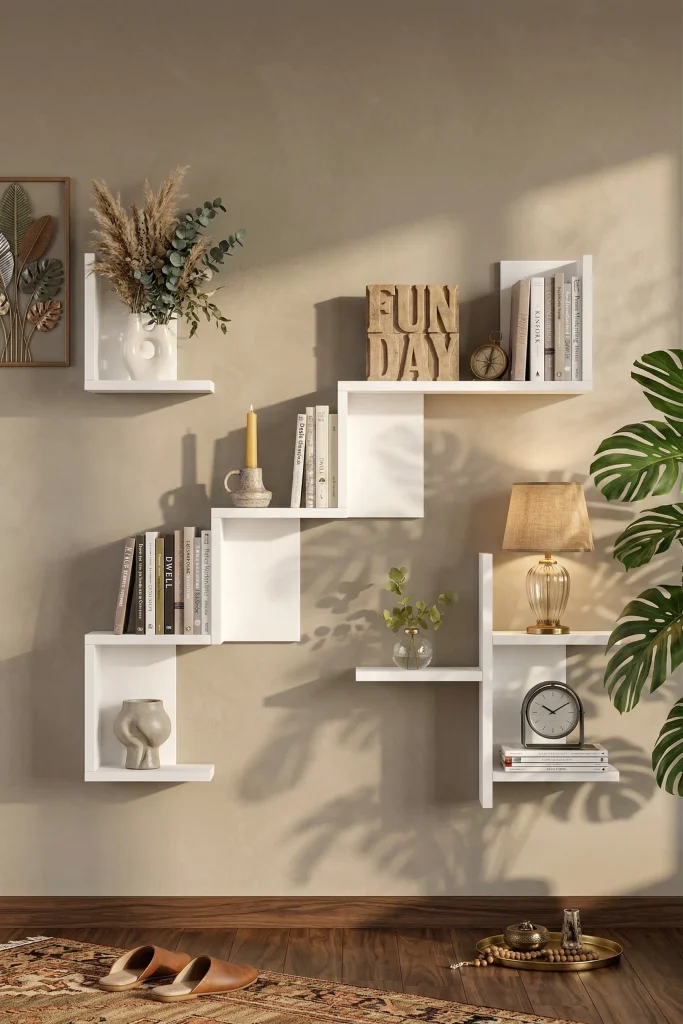 Shelf 27 Duvar Rafı Beyaz WL27-W