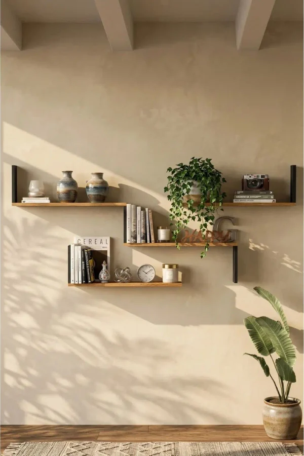 Shelf 28 Duvar Rafı Sepet-Antrasit WL28-SA